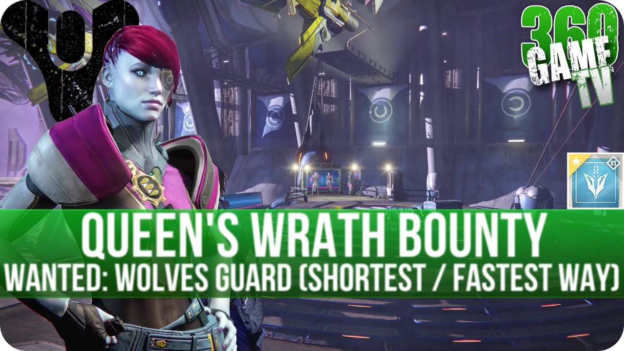 Destiny - Wanted: Wolves Guard (Campus-9 Venus) - shortest and fastest way Walkthrough