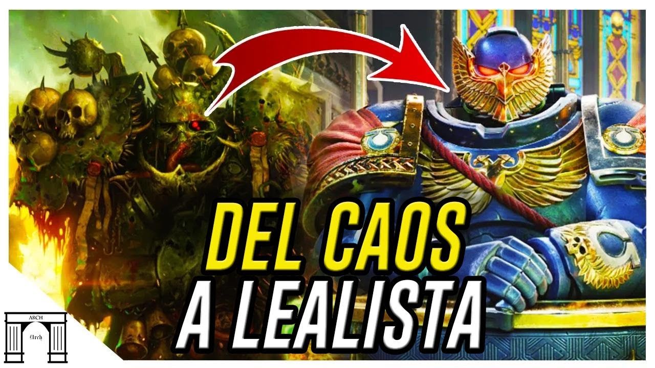 Los Marines Espaciales del Caos pueden volver al lado del Emperador?