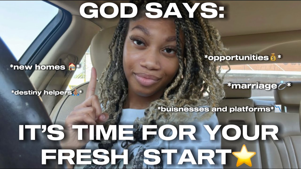 ⚠️❗️God says: It’s time for your fresh start!🏠📣🎉💍💰❗️⚠️