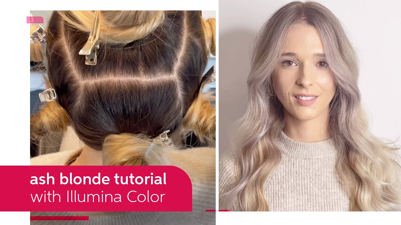 Ash Blonde Hair Color Tutorial with BlondorPlex and Illumina Color | Wella Professionals