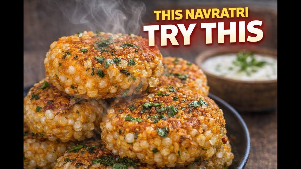 LIVE 🔴 Navratri Special Sabudana Tikki | Crispy Vrat Recipe You Must Try!