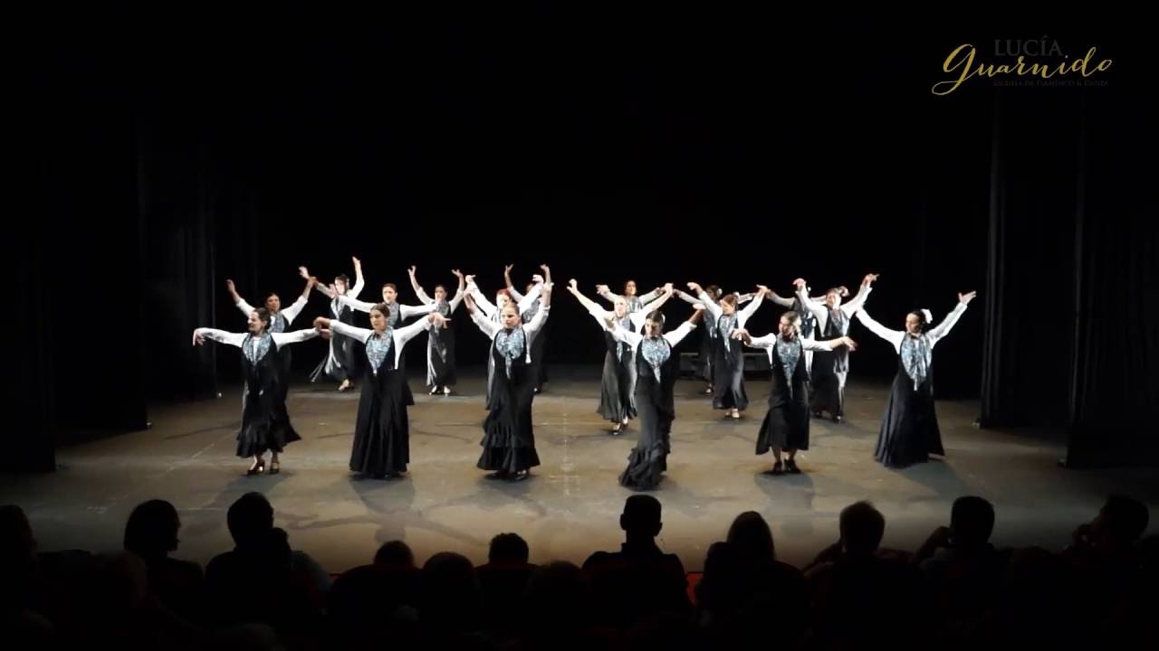 Flamenco principiantes Tangos. Fin de Curso 2016. Escuela Flamenco y Danza Lucía Guarnido