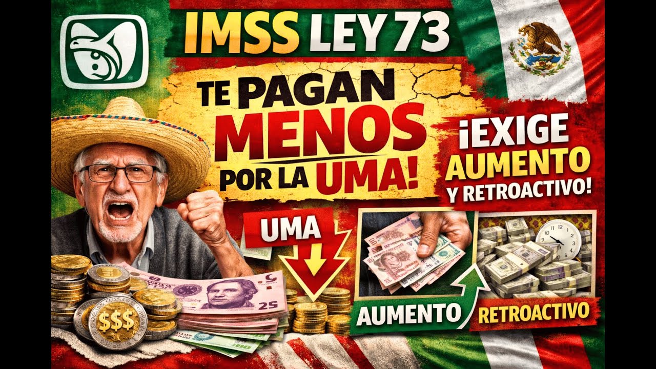 ⚖️ IMSS Ley 73: Te pagan MENOS por la UMA y puedes exigir aumento y retroactivo