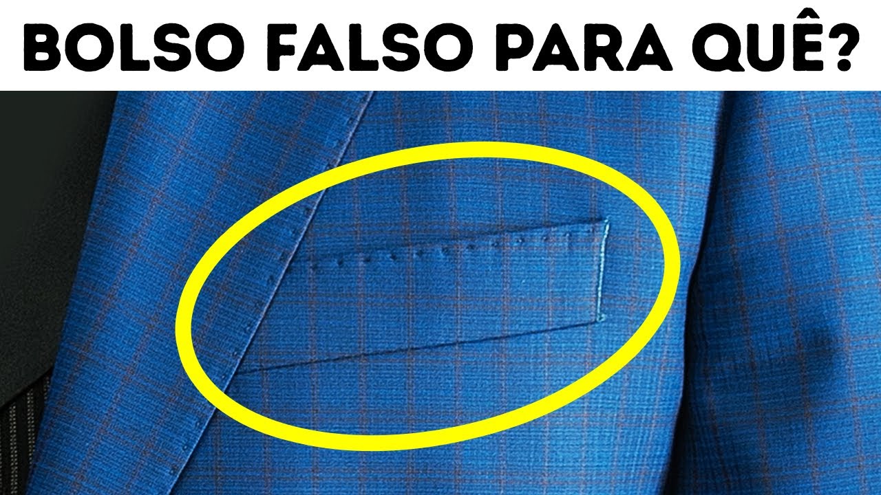 O Segredo Por Tr&aacute;s dos Bolsos Falsos + Outros Prop&oacute;sitos Ocultos que Voc&ecirc; Nunca Percebeu