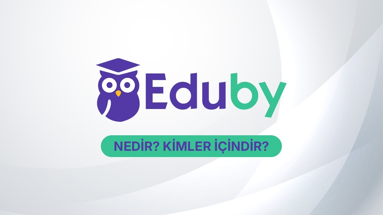 Eduby Anaokulları İçin En Akıllı Okul & Veli İletişim Sistemi