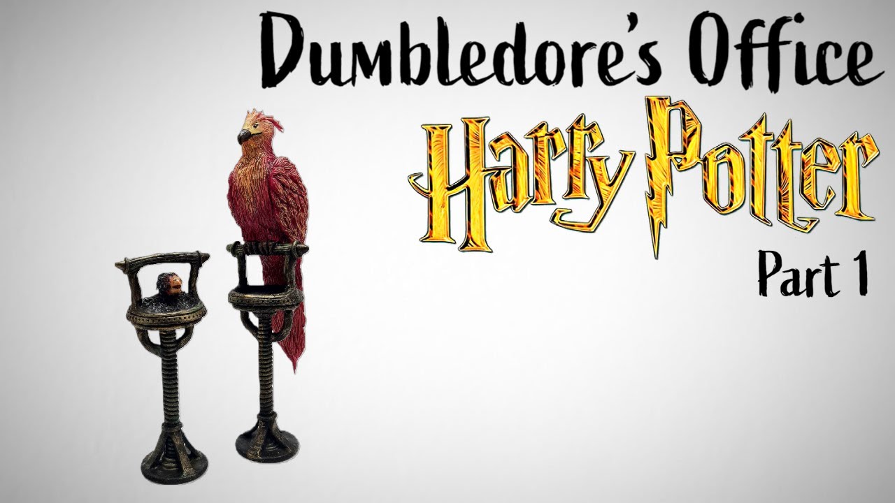 I made Fawkes the Phoenix in Miniature | Harry Potter miniature