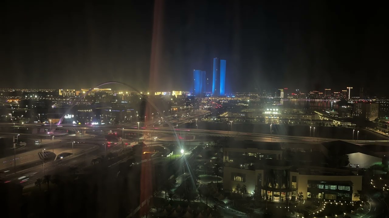 Time lapse. Hotel velero. Doha. Lusail 