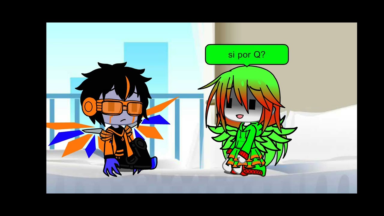 (Say AERIO cuida a Squytzal enferma 🤒)(un tiempo juntos 🧡💚)