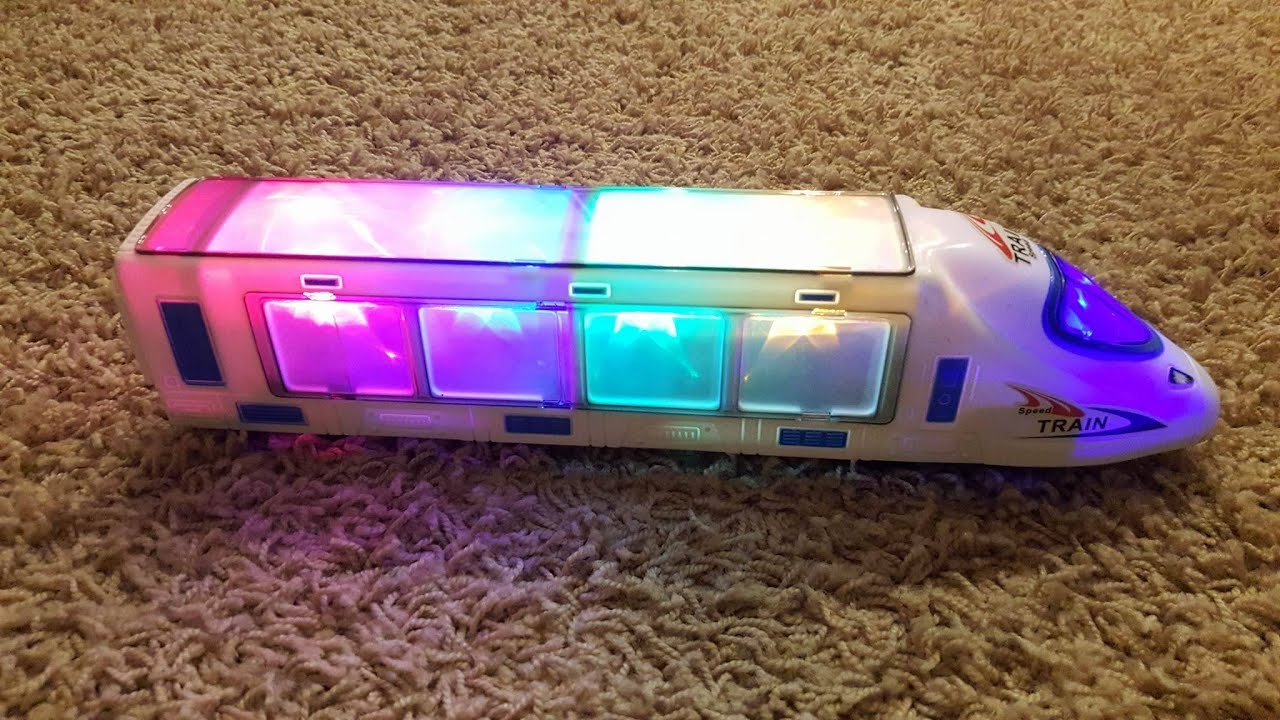 WolVol Bump and Go Toy Train