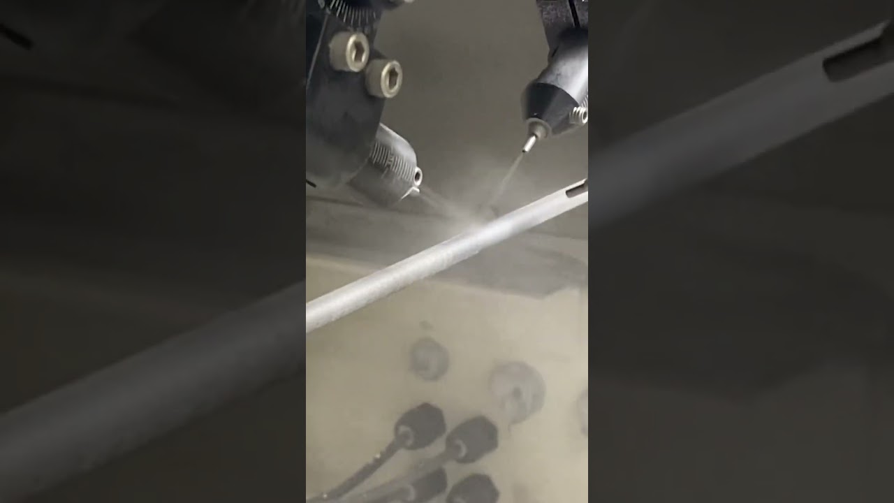 MicroBlasting in action