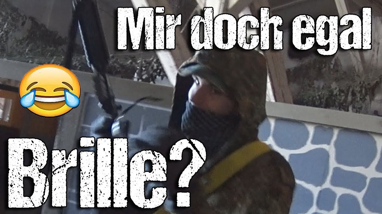 Brille? Mir doch egal Funny Moments Airsoft CQB Gameplay Lauterbach 25.02.2018