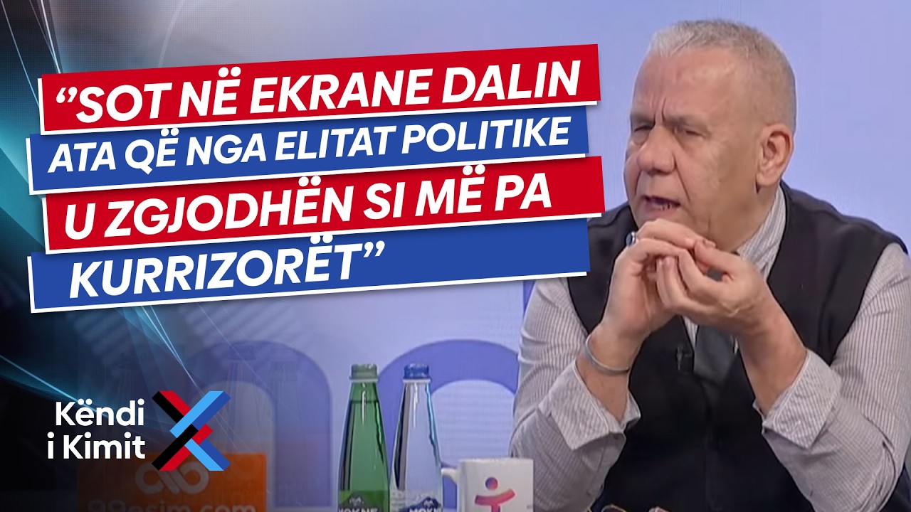Kim Mehmeti: Sot në ekrane dalin ata që nga elitat politike u zgjodhën si më pa kurrizorët