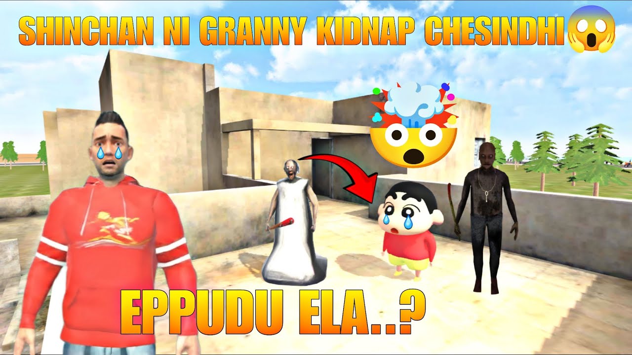 SHINCHAN నీ GRANNY KIDNAP 😱 చేసింది PRESHU కాపాడాడ?🤯 || IN INDIAN THEFT AUTO SIMULATER 🤯