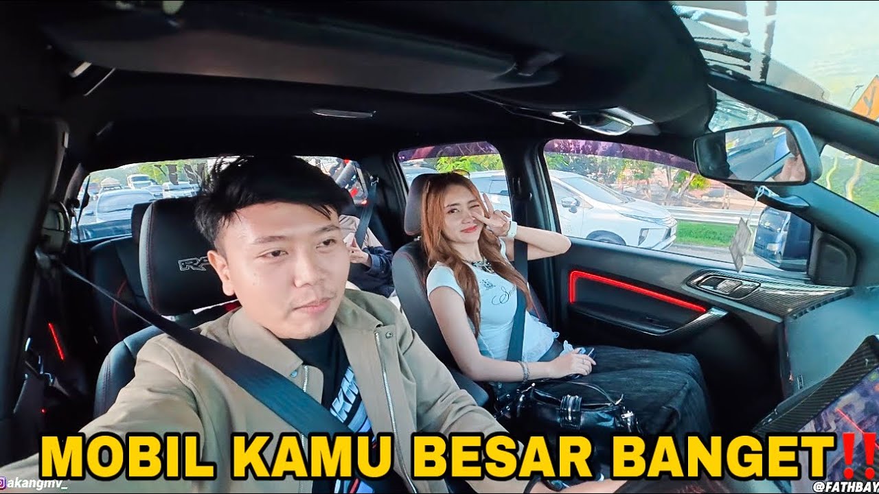 JEMPUT FATHBAY PAKE FORD RANGER‼️DIA KAGET LIAT MOBIL SEBESAR INI‼️