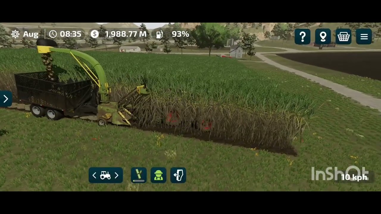 A new day on my farm. I hope you enjoy watching. 🚜🛹🧊 FS23