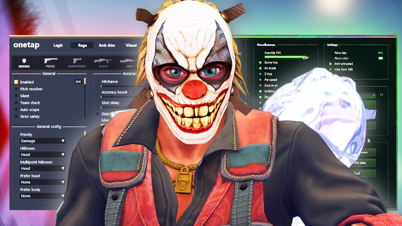 HvH CSGO | ONETAP Legit vs 