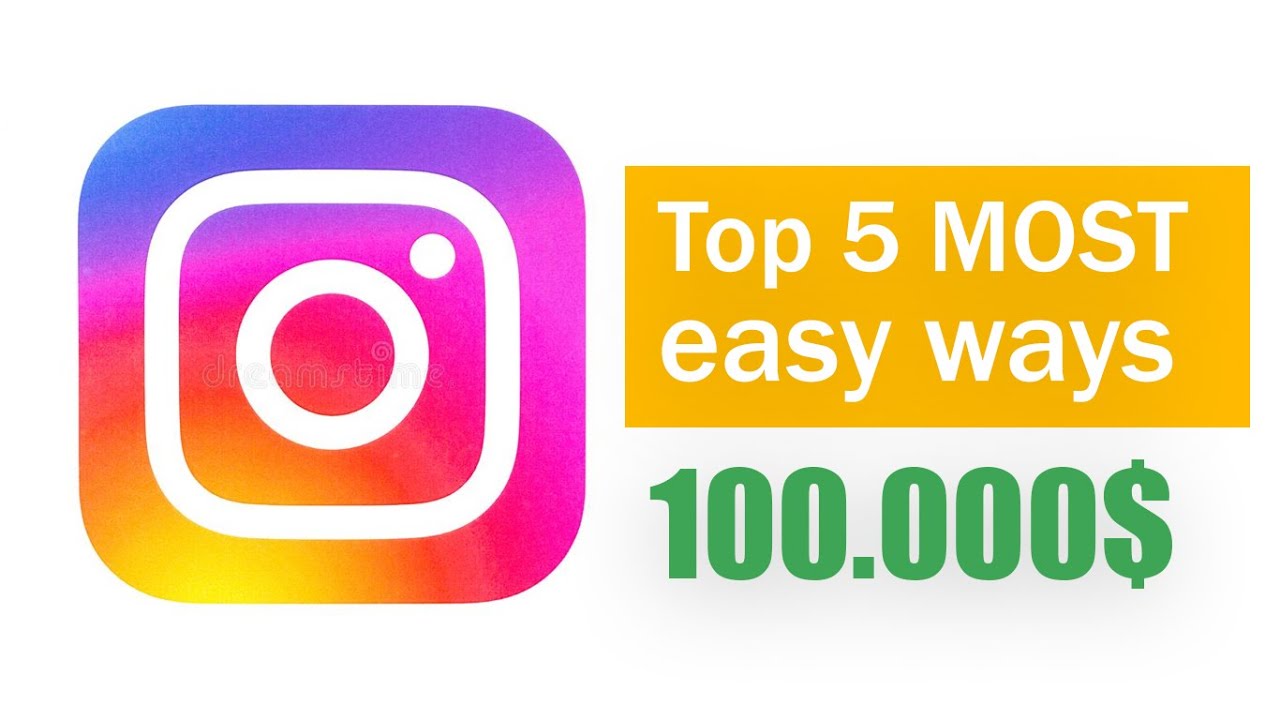 Top 5 most profitable ways to make money on INSTAGRAM in 2021 | Whether You Have 1K - 100K Followers