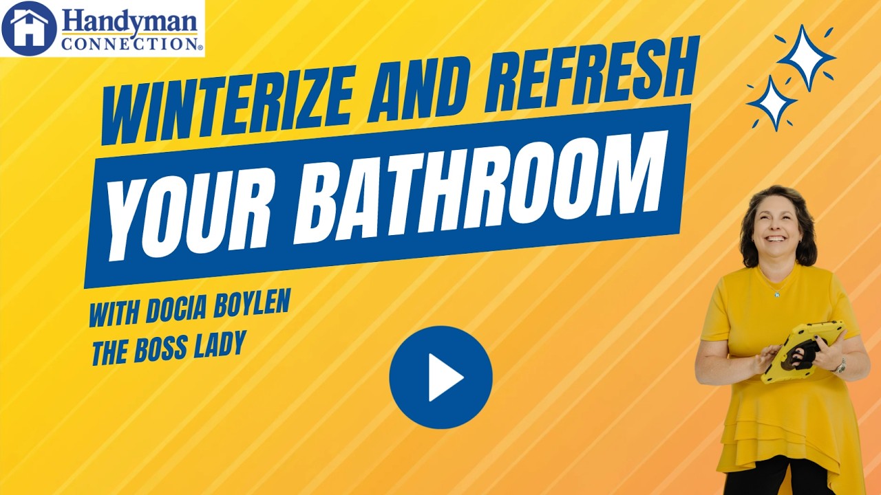 Ep 26 - Winterize and refreah your bathroom