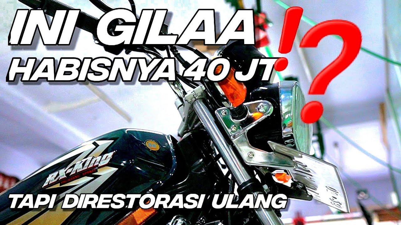RESTORASI ULANG RX KING 2002 BAGAIMANA HASILNYA❓️❓️