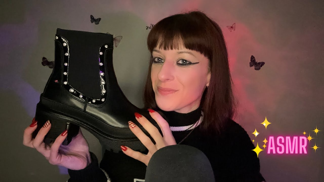 MINI HAUL 💎✨Shoes Triggers + Fabric Sounds & Tapping ~ asmr ita