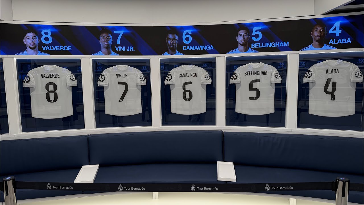 Real Madrid Santiago Bernabeu Stadium Tour 