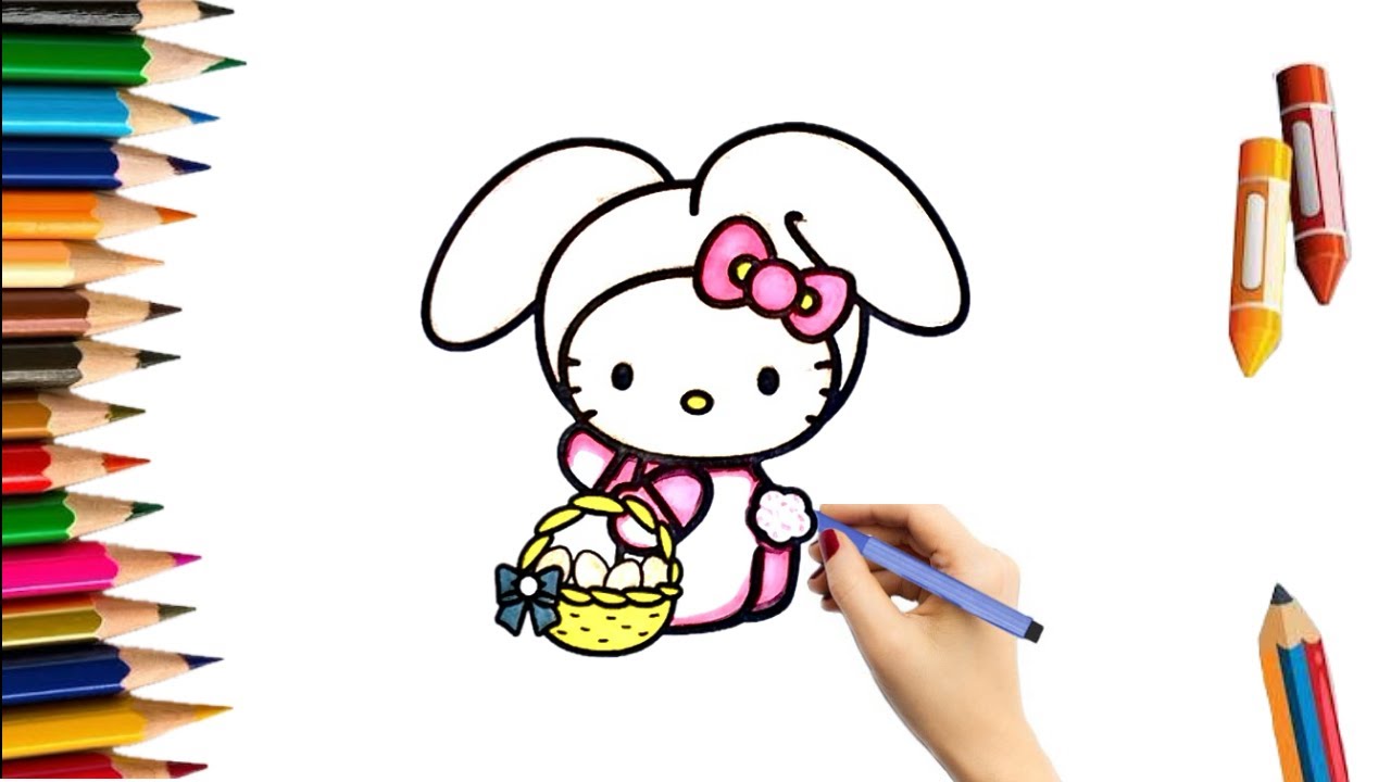 🎀Cute Hello Kitty Easy and Beautiful Drawing / Easy My Melody 💕