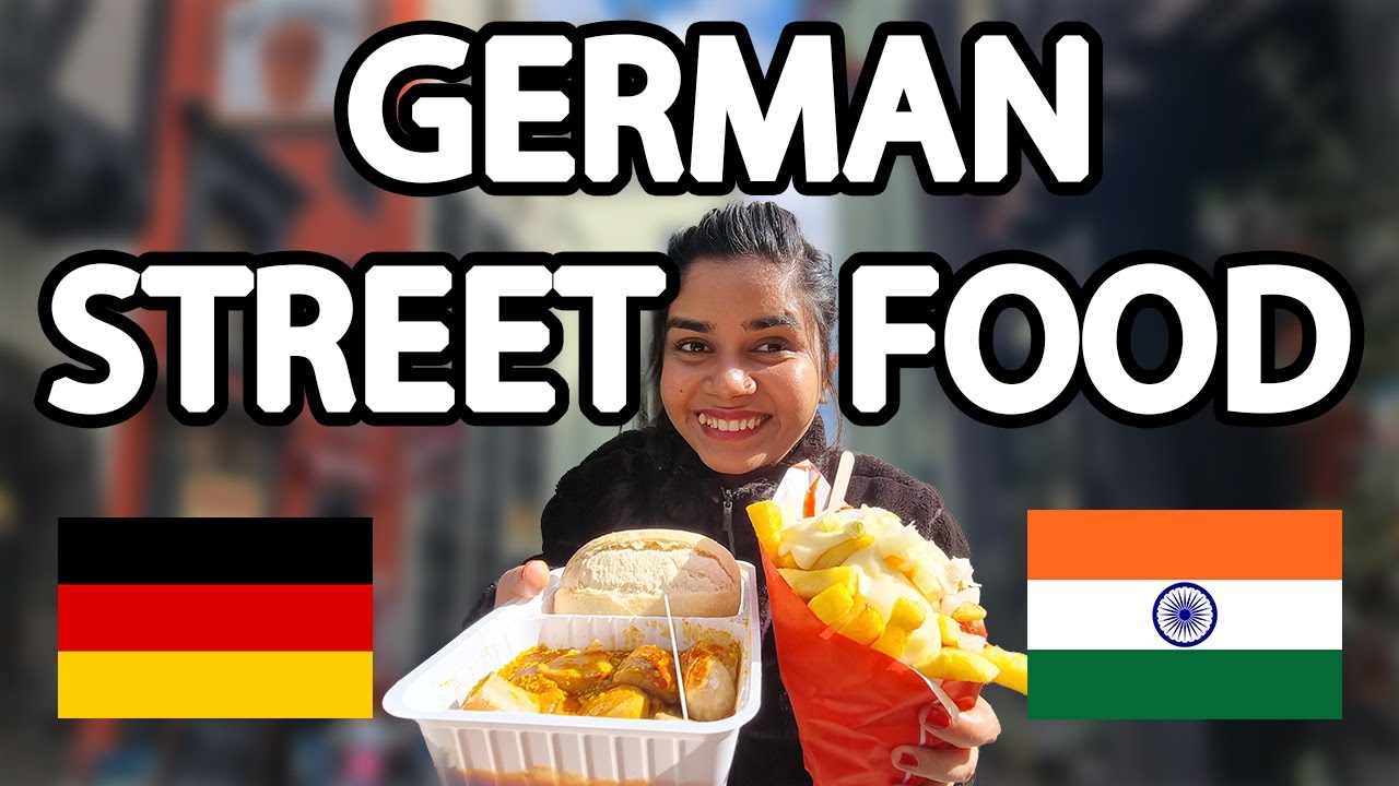 Trying 7 German Street Foods for the First Time | Indian in Germany