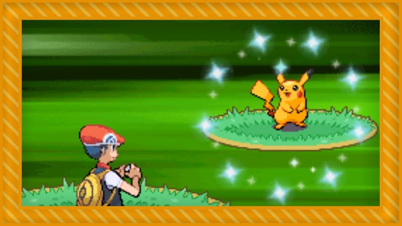 [LIVE] Shiny Pikachu after only 733 REs in Pearl [Repel Trick]