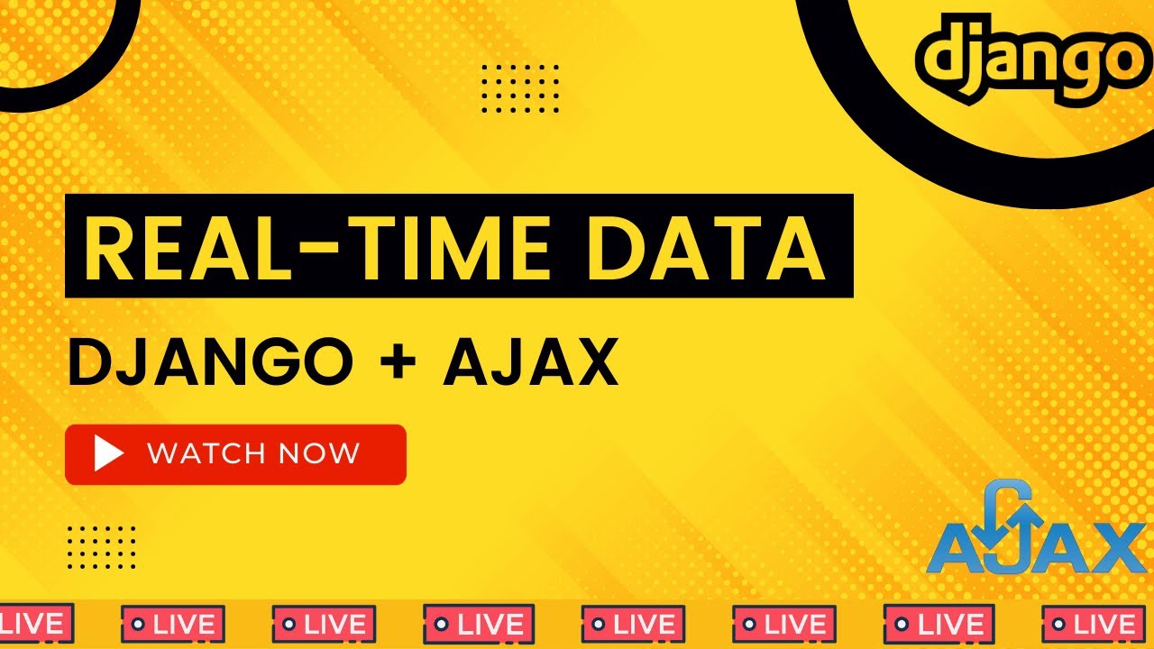 Django Live Data Display Using Ajax || How to