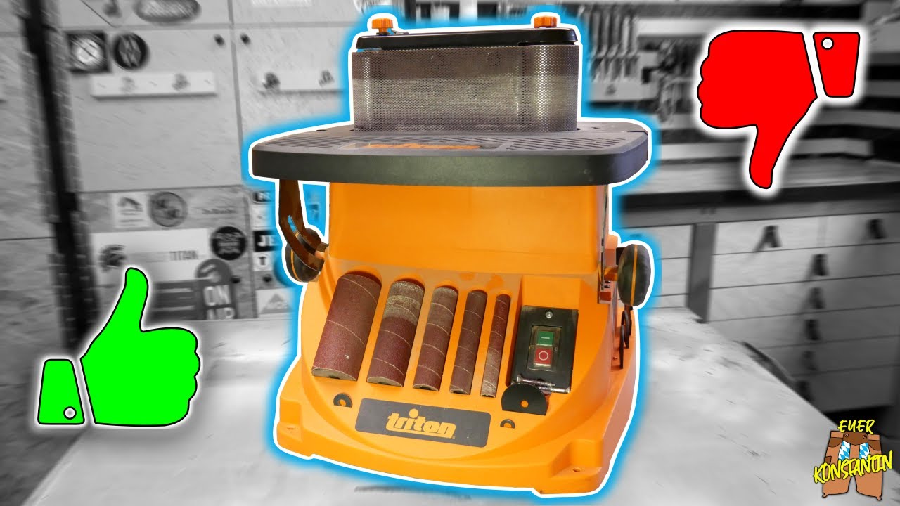 👍TOP oder FLOP👎? TRITON Bandschleifer & Spindelschleifer TSPST450 | Mein Werkzeug