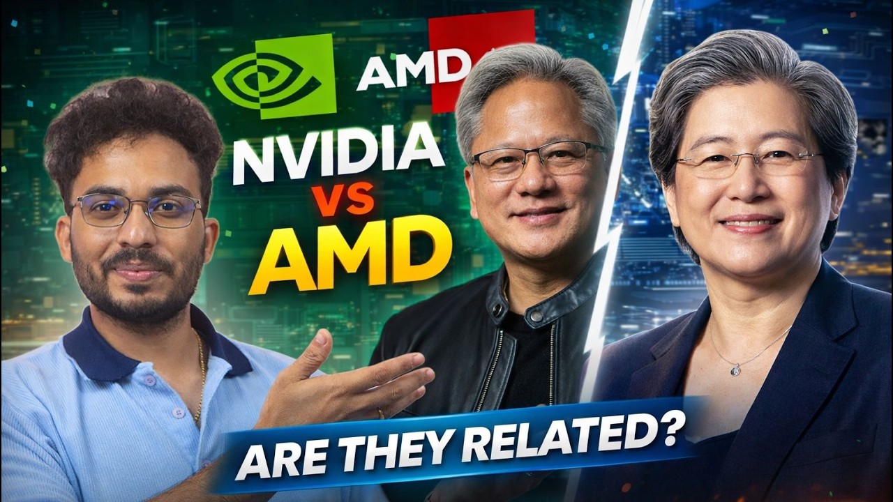 NVIDIA vs AMD Family Connection EXPOSED | Telugu Tech Story | TraVen