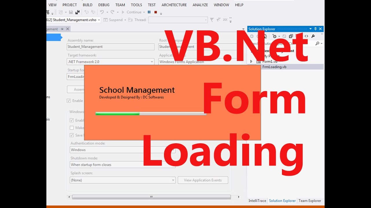 VB.Net Loading Form Event [Source Code]