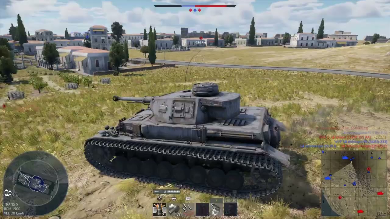 Jugando Con Los Tanques Panzer.IV y F2