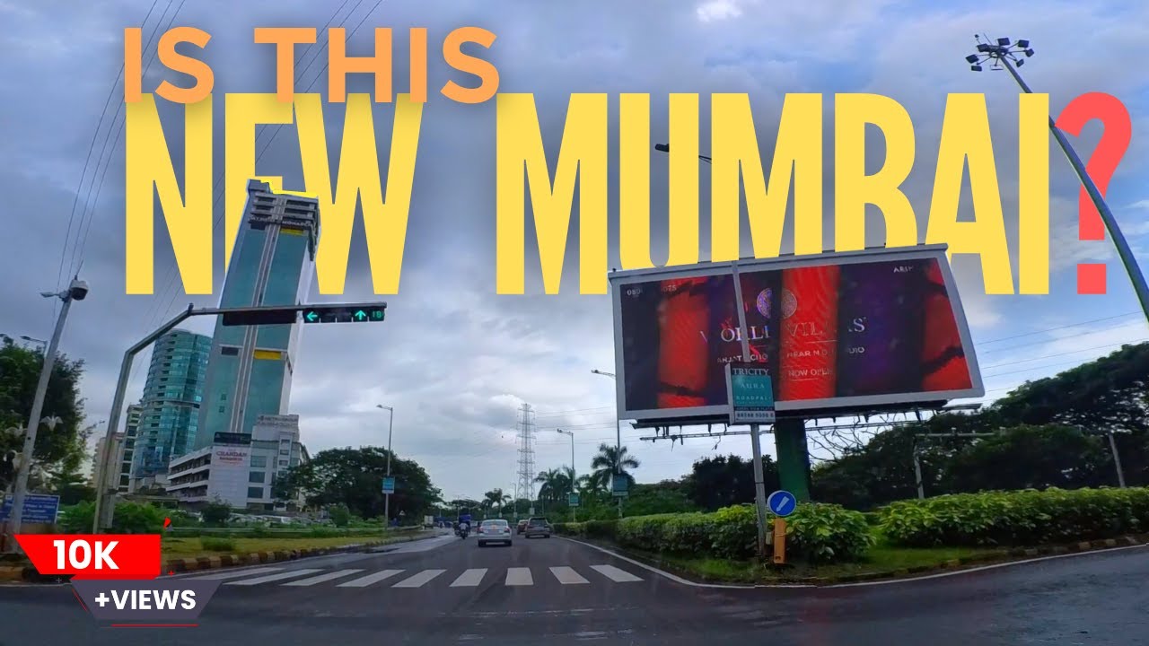 AMAZING NAVI MUMBAI CITY TOUR 🏙️| POV | 4K | 2024