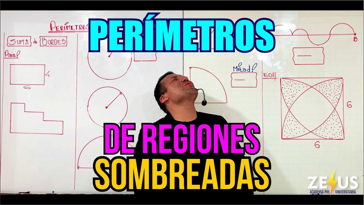PERIMETROS DE REGIONES SOMBREADAS | TEORÍA COMPLETA