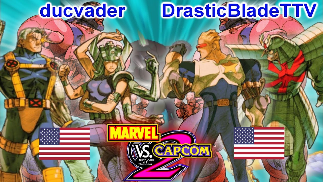 Marvel vs Capcom 2: New Age of Heroes - ducvader vs DrasticBladeTTV