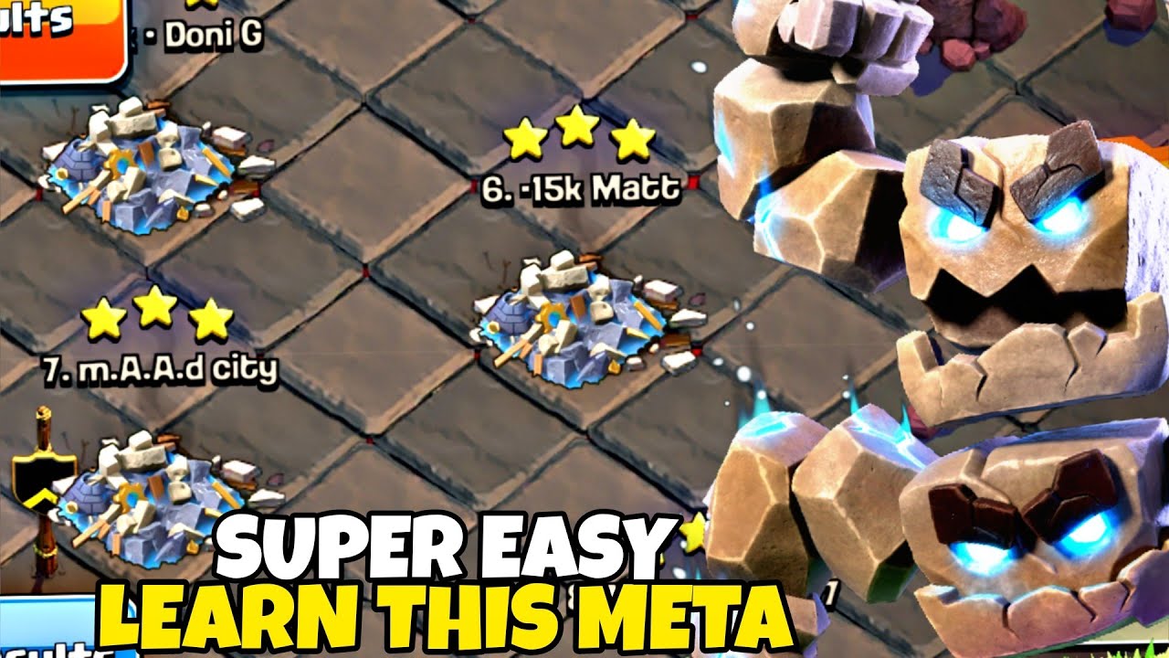 ILLEGAL way to use Meteor Golem in Clash of Clans