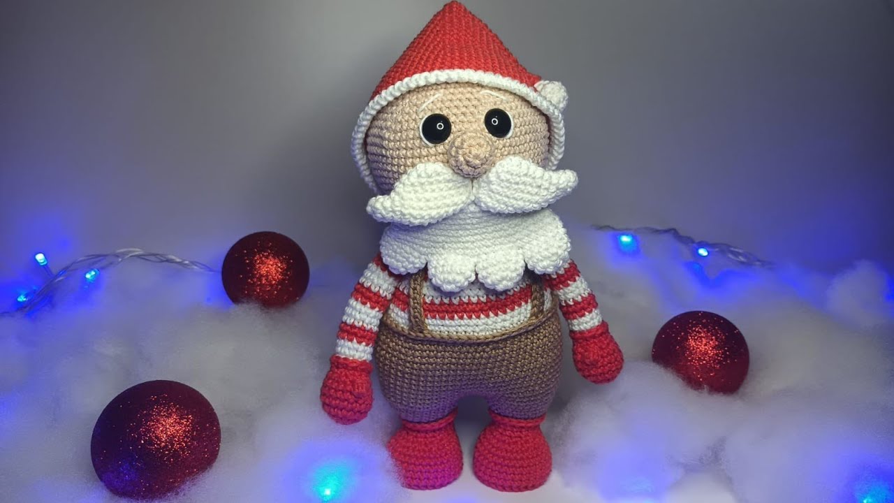 Papai Noel (Amigurumi Sem Costura) | Parte 01