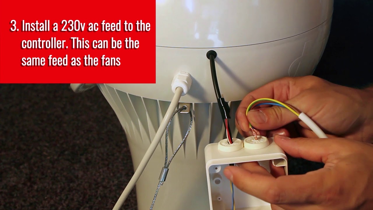 Airius Destratification - Speed Controller Installation Video (EC)