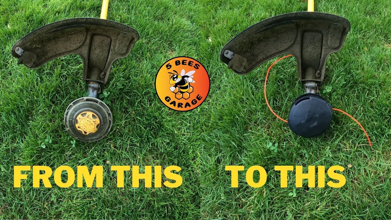 Supercharge your Weedwacker performance, Echo Speedfeed 400 installed on a Ryobi SS30 String Trimmer