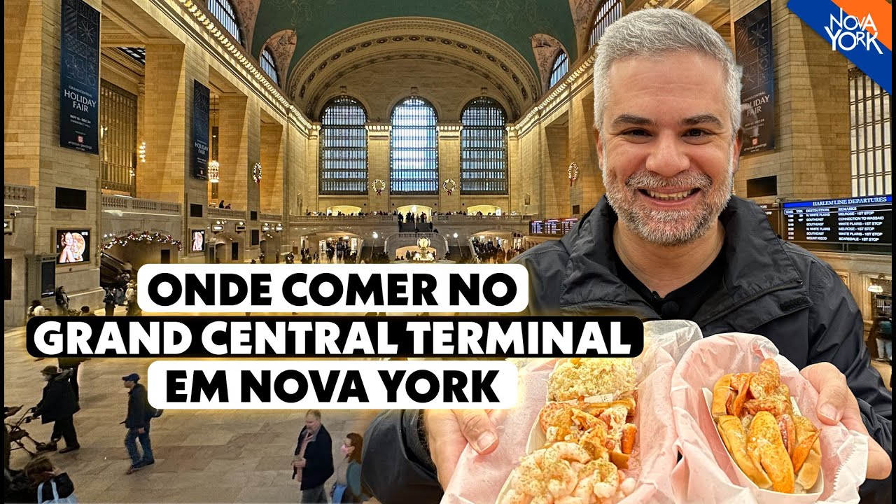Conhe&ccedil;a o GRAND CENTRAL TERMINAL em Nova York | A maior esta&ccedil;&atilde;o de trem do mundo