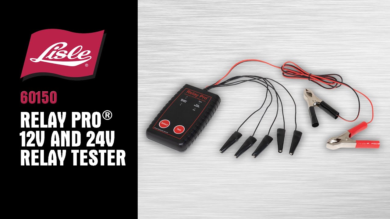 Lisle 60150 Relay Pro® 12V and 24V Relay Tester