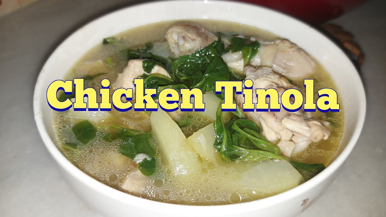 Classic Chicken Tinola Recipe / Tinolang Manok Recipe #tinolangmanok  #chickentinola