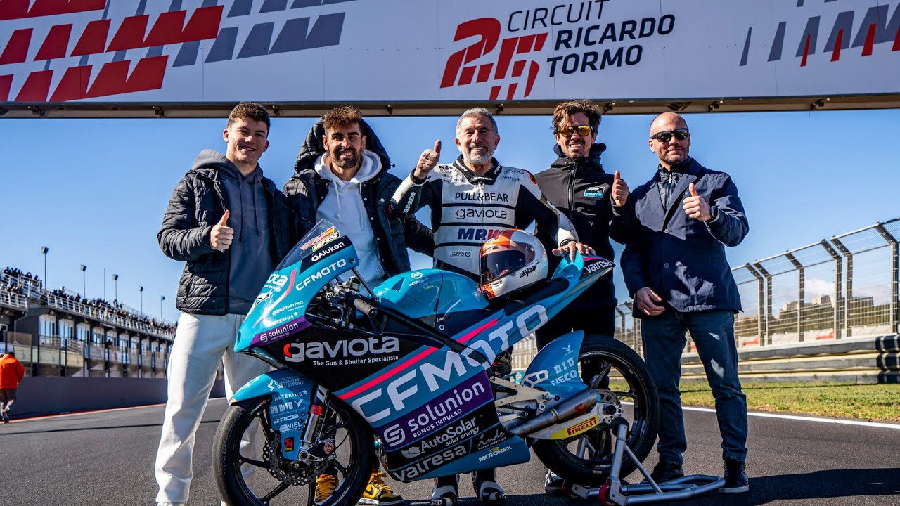 Aspar y Barros, protagonistas del Racing Leyends 2024 en Cheste