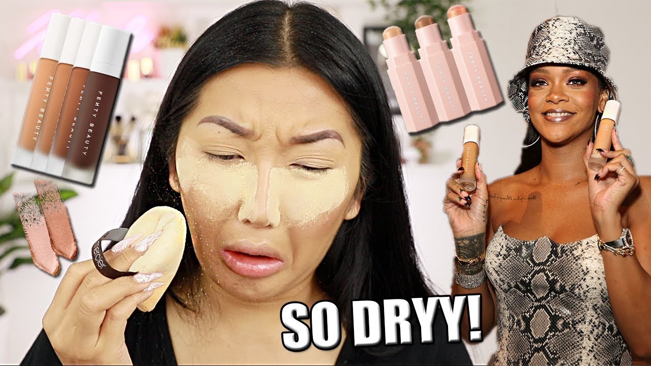 FULL FACE OF FENTY BEAUTY.. WHAT NO ONE IS TELLING YOU ABOUT