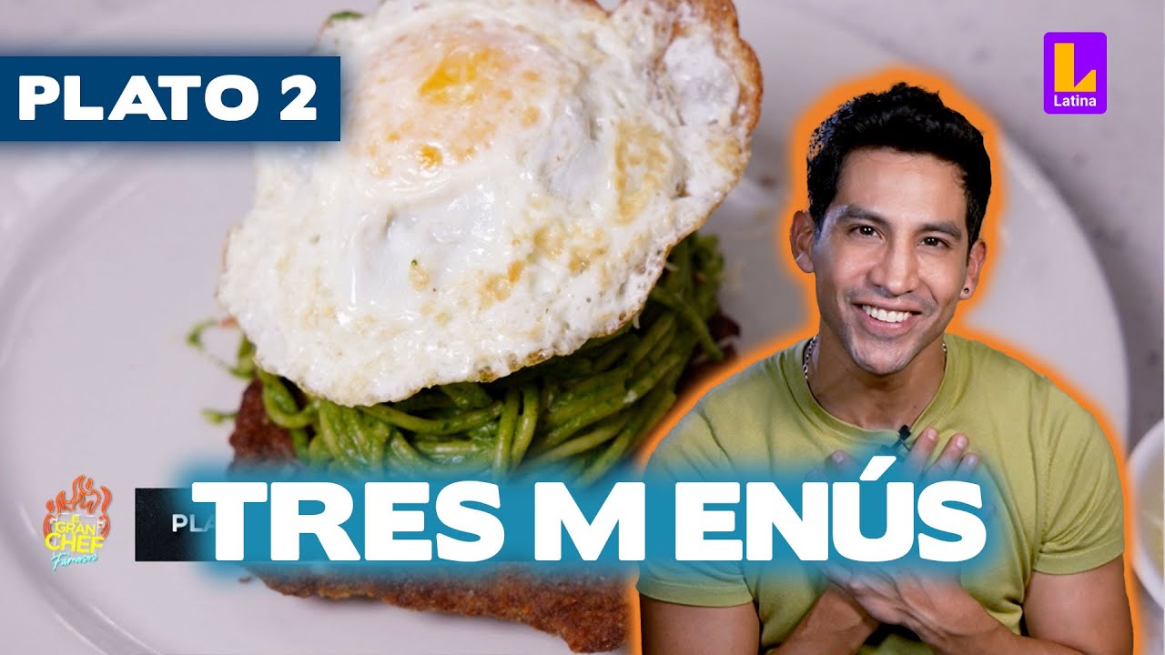Plato 2: Tallarines verdes, arroz tapado y tallarines rojos | El Gran Chef Famosos