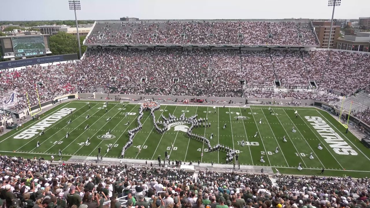 Spartan Marching Band: Halftime | 9.11.2021 - MSU vs. Youngstown State