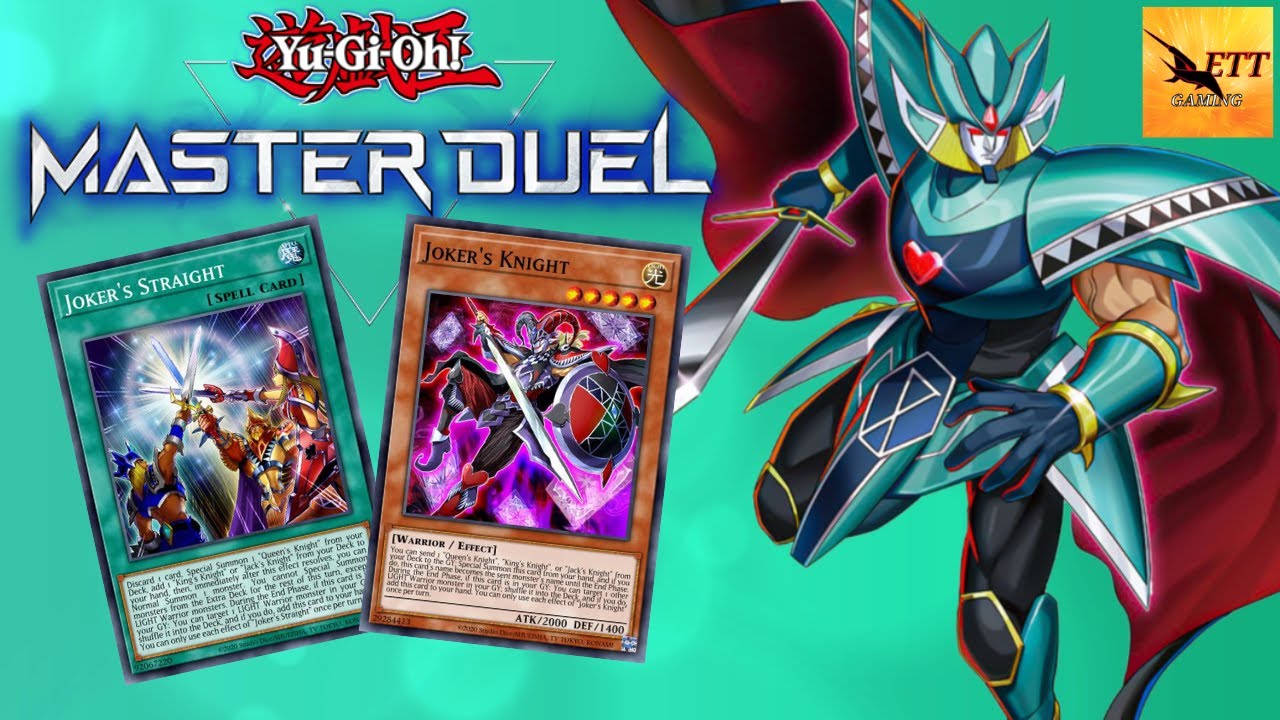 ROYAL STRAIGHT SLASH!! Using The NEW Arcana Knight Deck In Yu-Gi-Oh Master Duel!