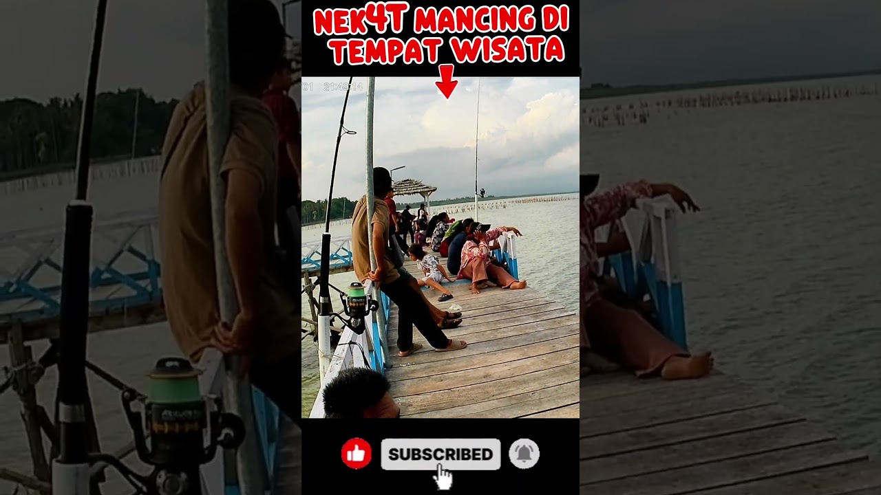 NEK4T AJA MANCING DI TEMPAT WISATA ‼️ 
