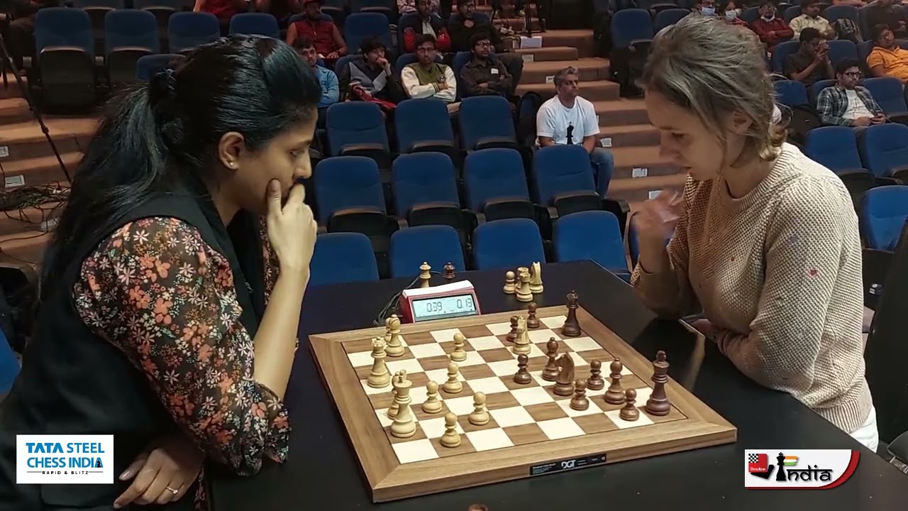 Harika vs Mariya - The Revenge Game | Tata Steel Chess India 2022 Women Blitz